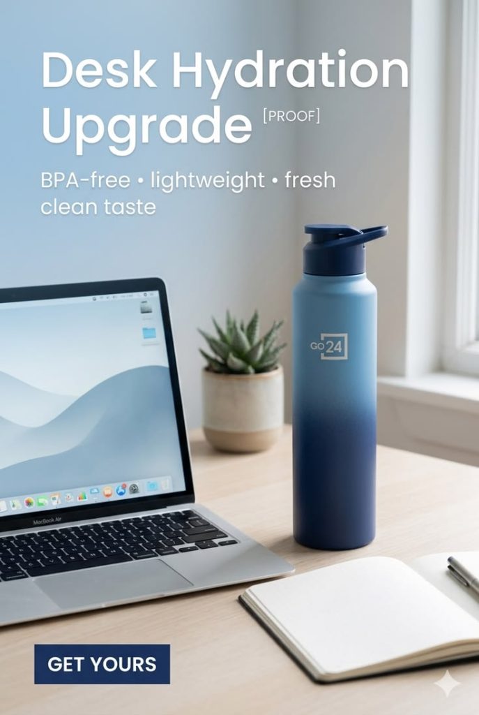 LuxGo Premium Bottles for Office and Business Use