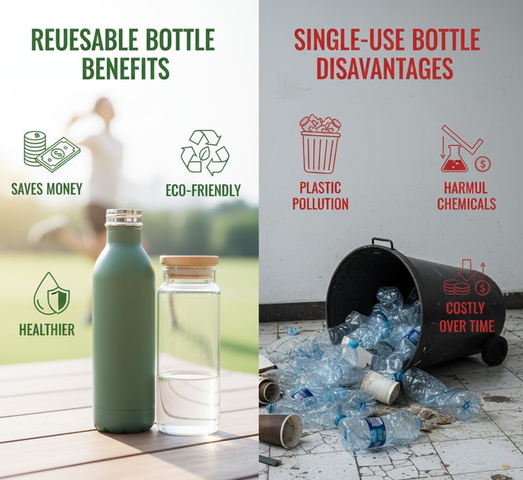 How LuxGo Bottles Support Sustainable Living