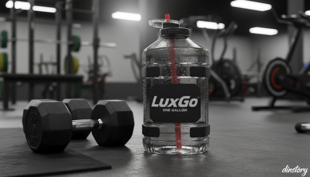 The Heavy-Duty LuxGo One-Gallon Gym Jug: Hydration for Serious Athletes